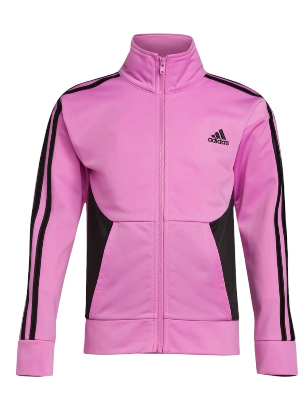 Adidas Kids Pink Full-Zip Track Jacket